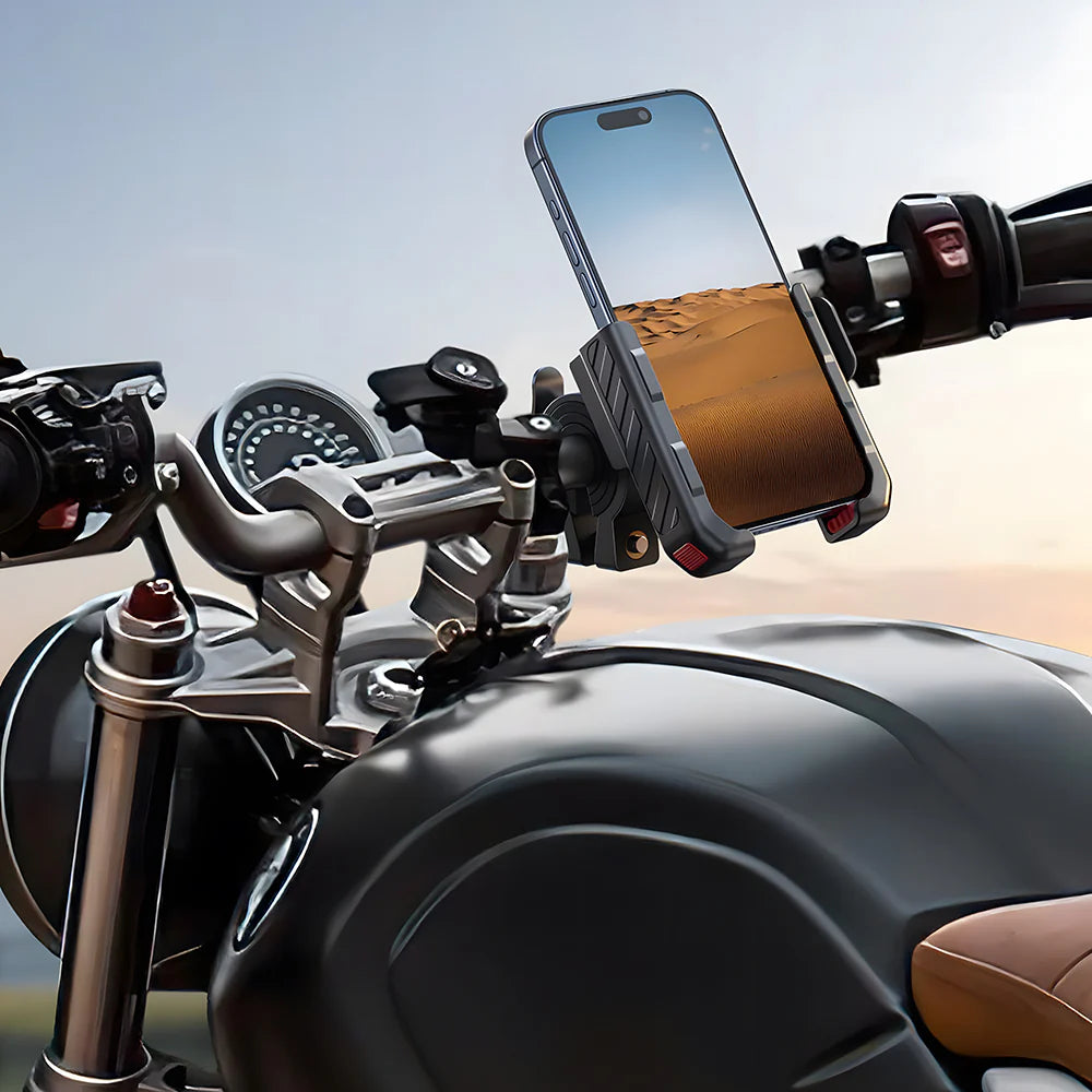 Bike Phone Mount – Anti-Shake & Shock-Absorbing Holder