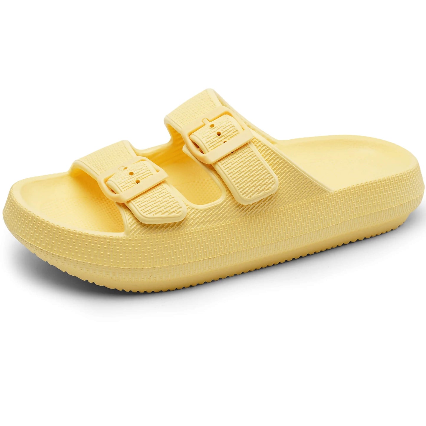 Cloud Cushion EVA Slides – Adjustable Buckle, Non-Slip & Lightweight Summer Sandals