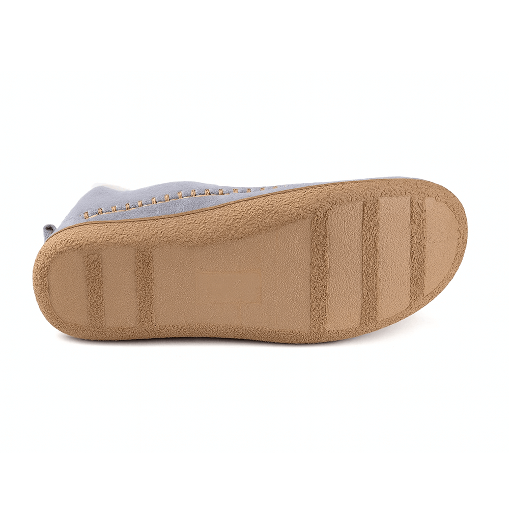 Cozy Fleece Slip-On Slippers – Warm Non-Slip Winter Shoes