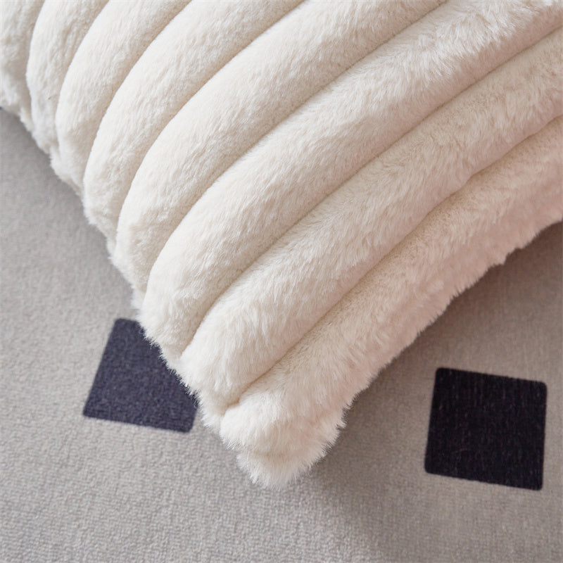 Double-Sided Plush Cushion Cover (45×45 cm)