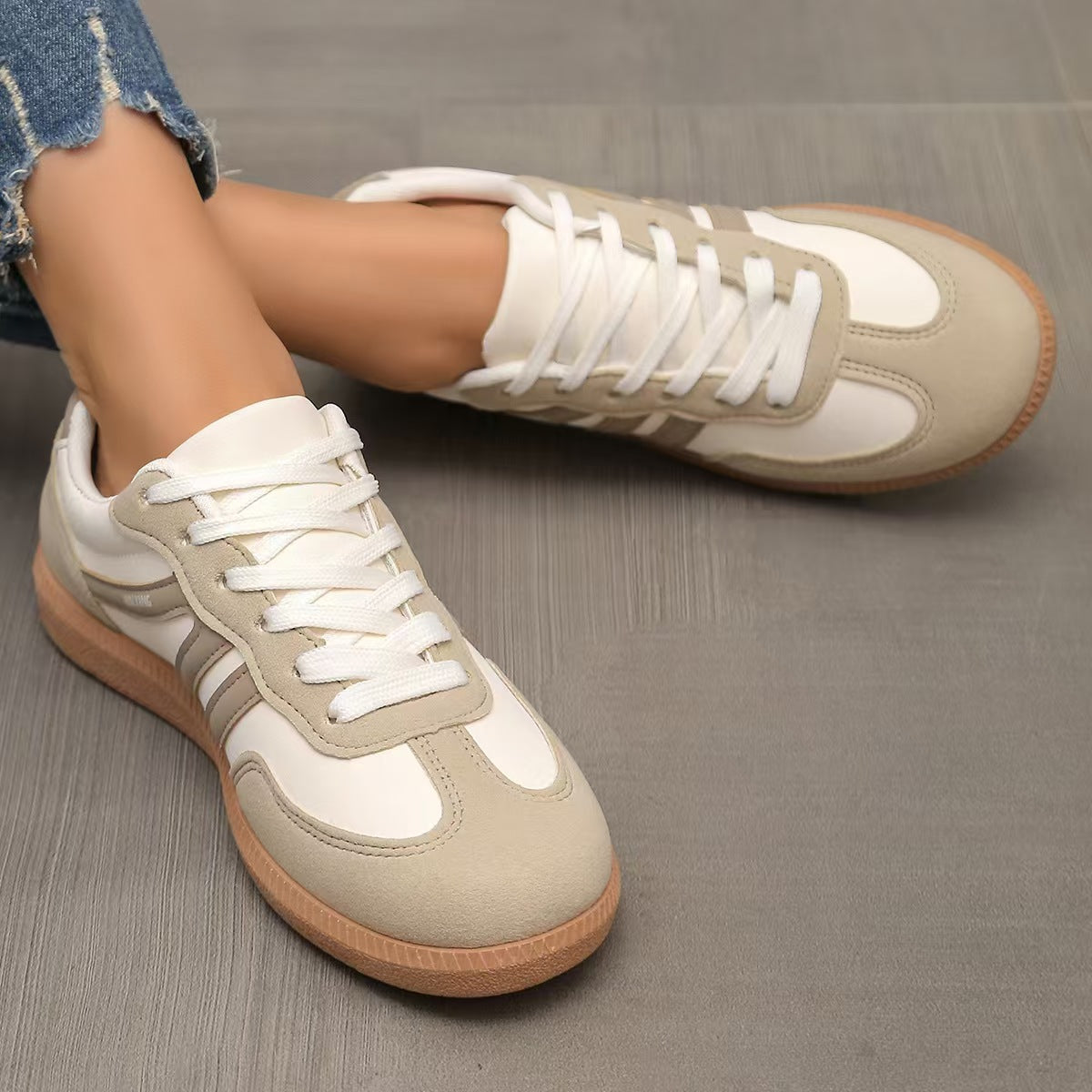 Women’s Orthopedic Faux Suede Sneakers | Spring Autumn Comfort