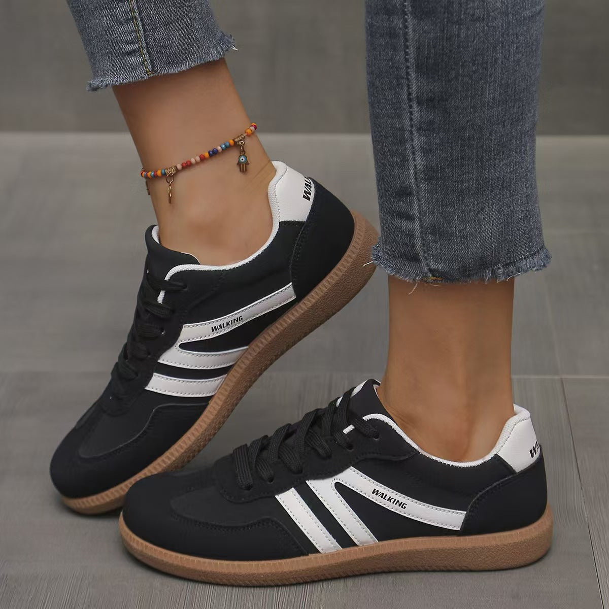 Women’s Orthopedic Faux Suede Sneakers | Spring Autumn Comfort