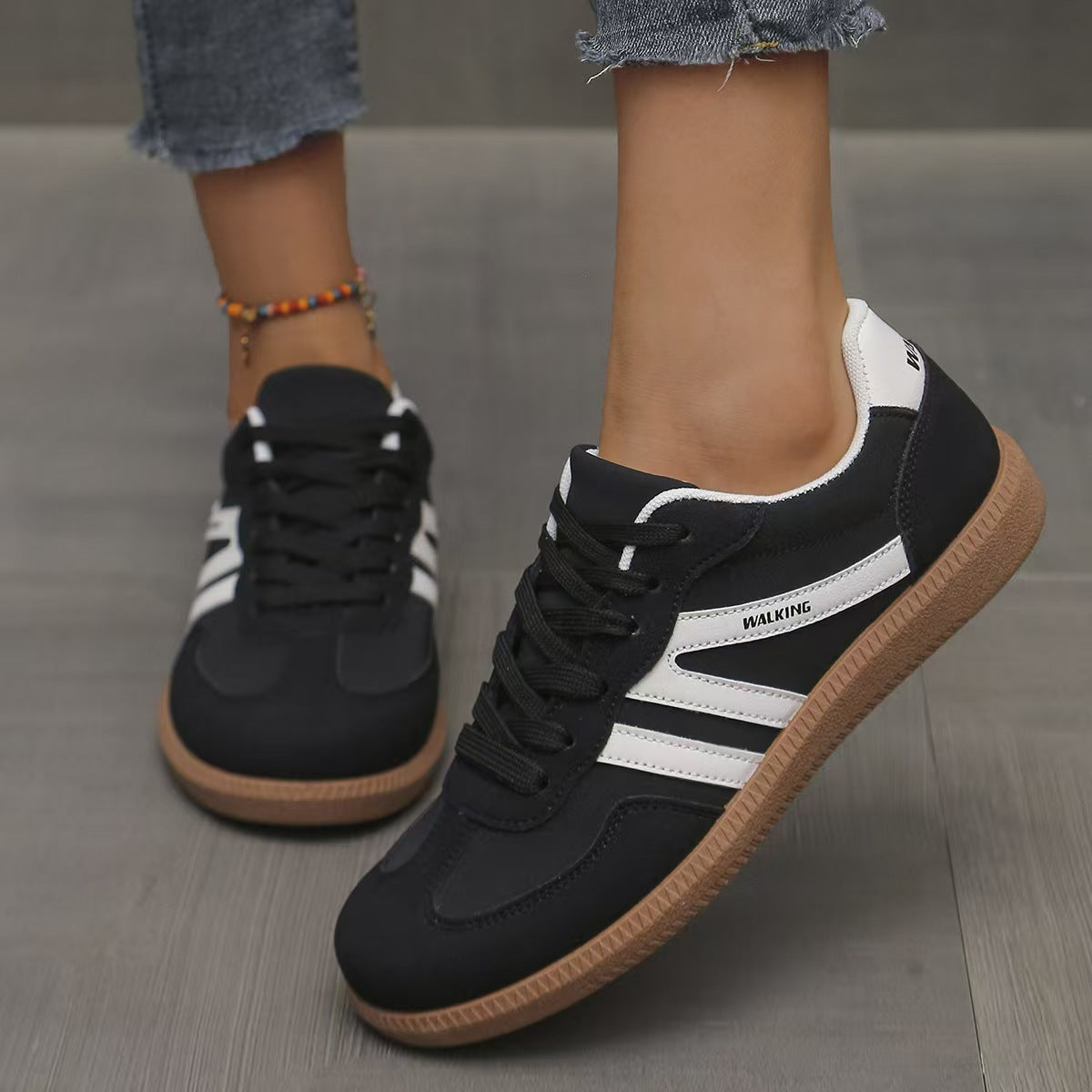 Women’s Orthopedic Faux Suede Sneakers | Spring Autumn Comfort