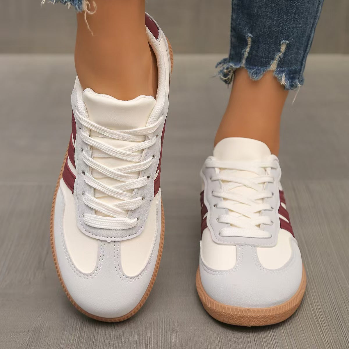 Women’s Orthopedic Faux Suede Sneakers | Spring Autumn Comfort