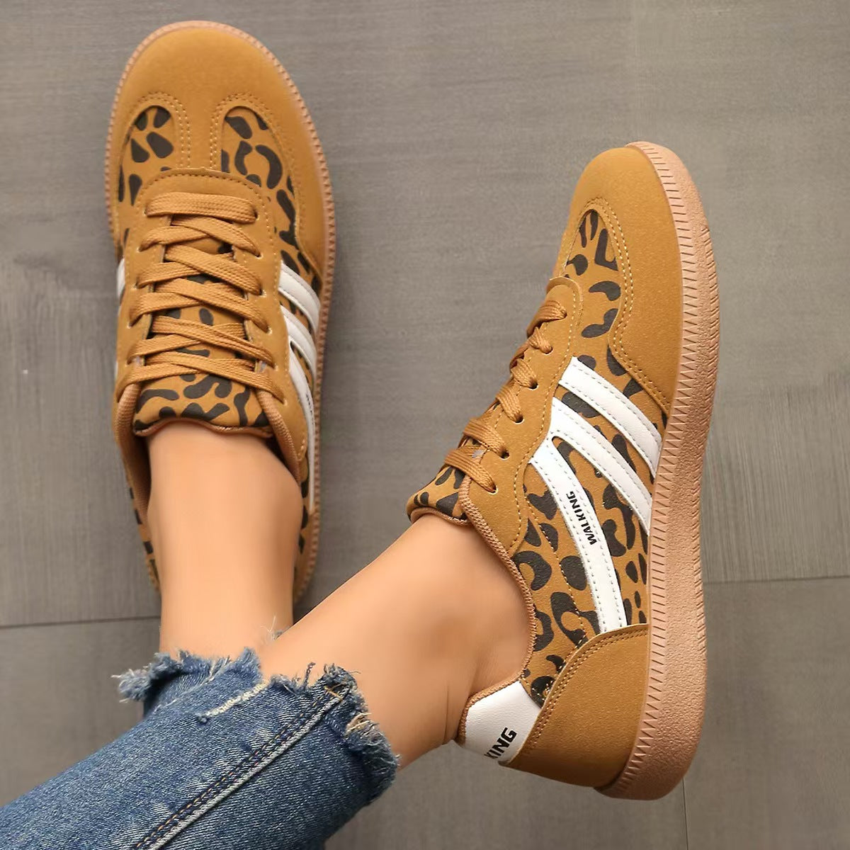 Women’s Orthopedic Faux Suede Sneakers | Spring Autumn Comfort