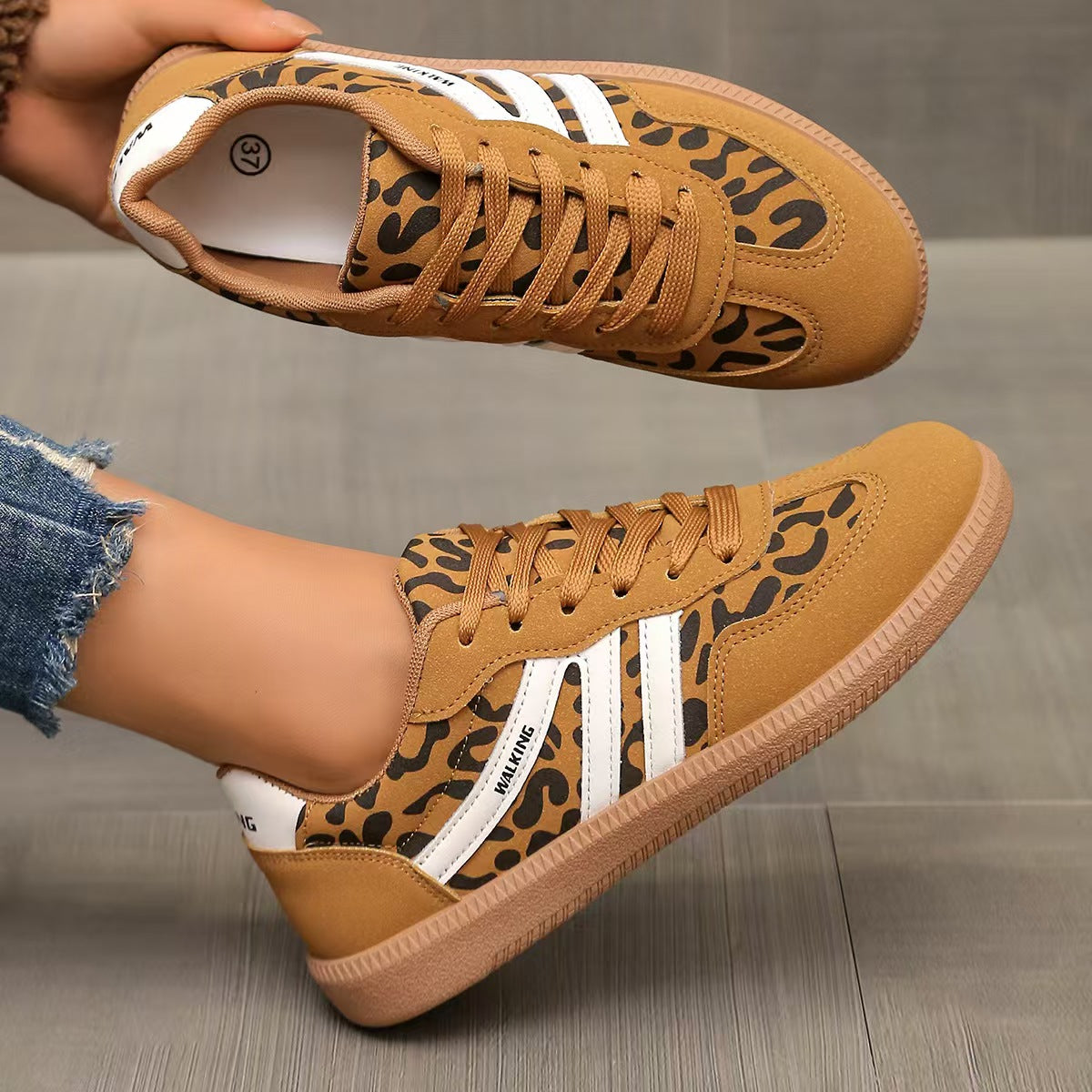 Women’s Orthopedic Faux Suede Sneakers | Spring Autumn Comfort