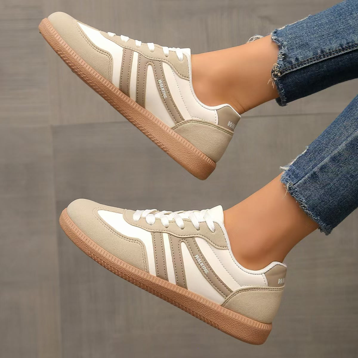 Women’s Orthopedic Faux Suede Sneakers | Spring Autumn Comfort