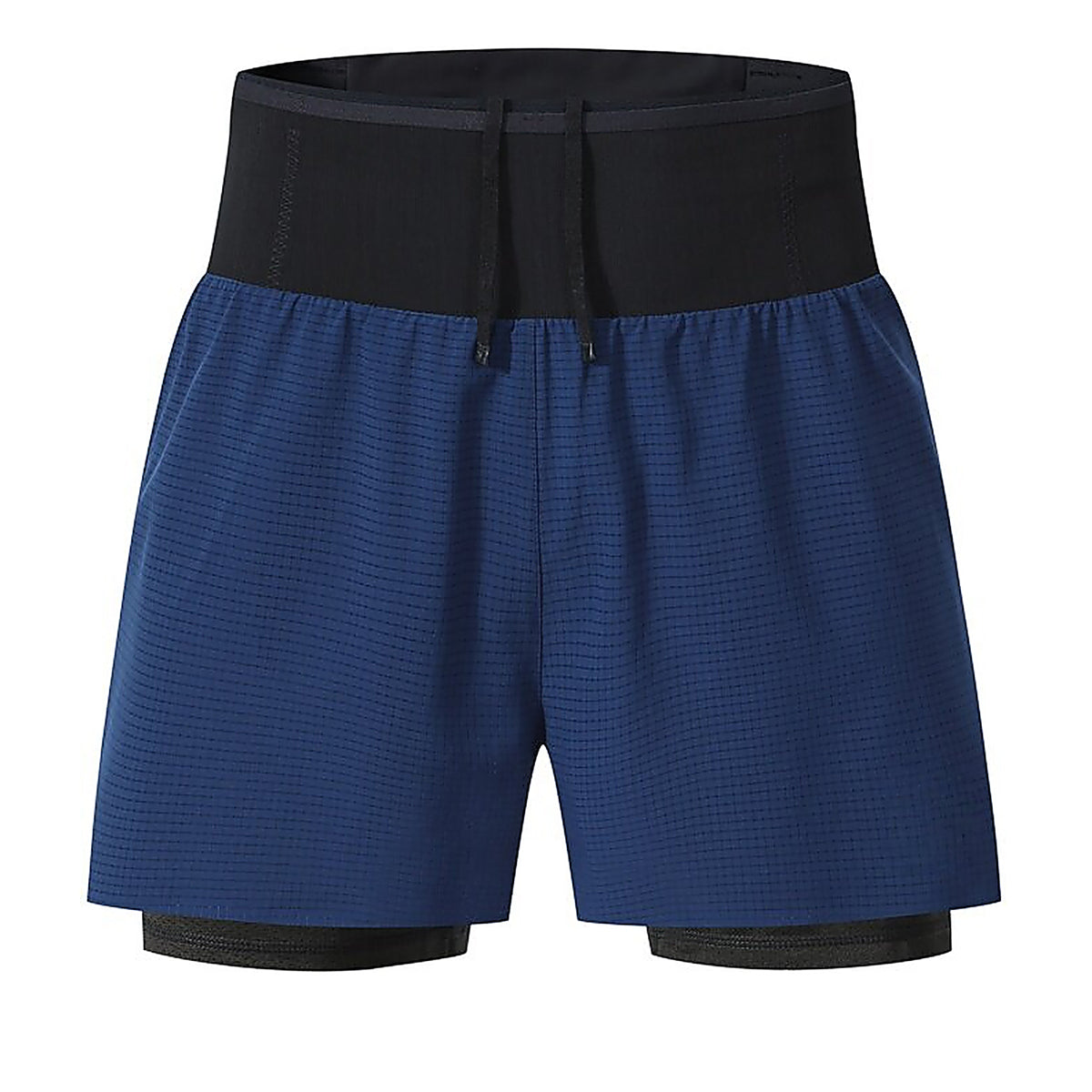 Men’s 2 in 1 Running Shorts with Phone Pocket – Quick Dry Gym Workout Shorts