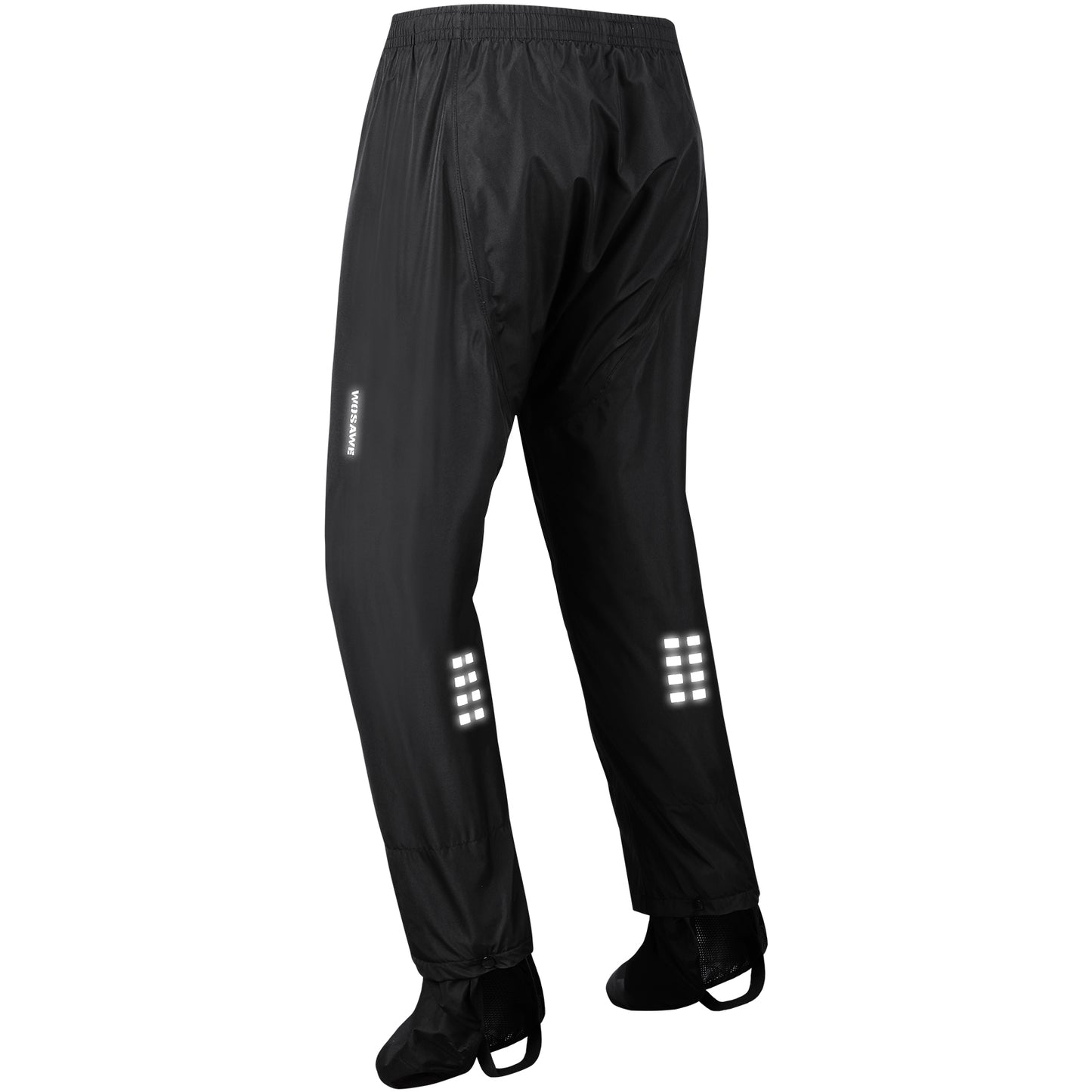 Men’s Waterproof Trousers with Shoe Covers for Motorcycle & Cycling