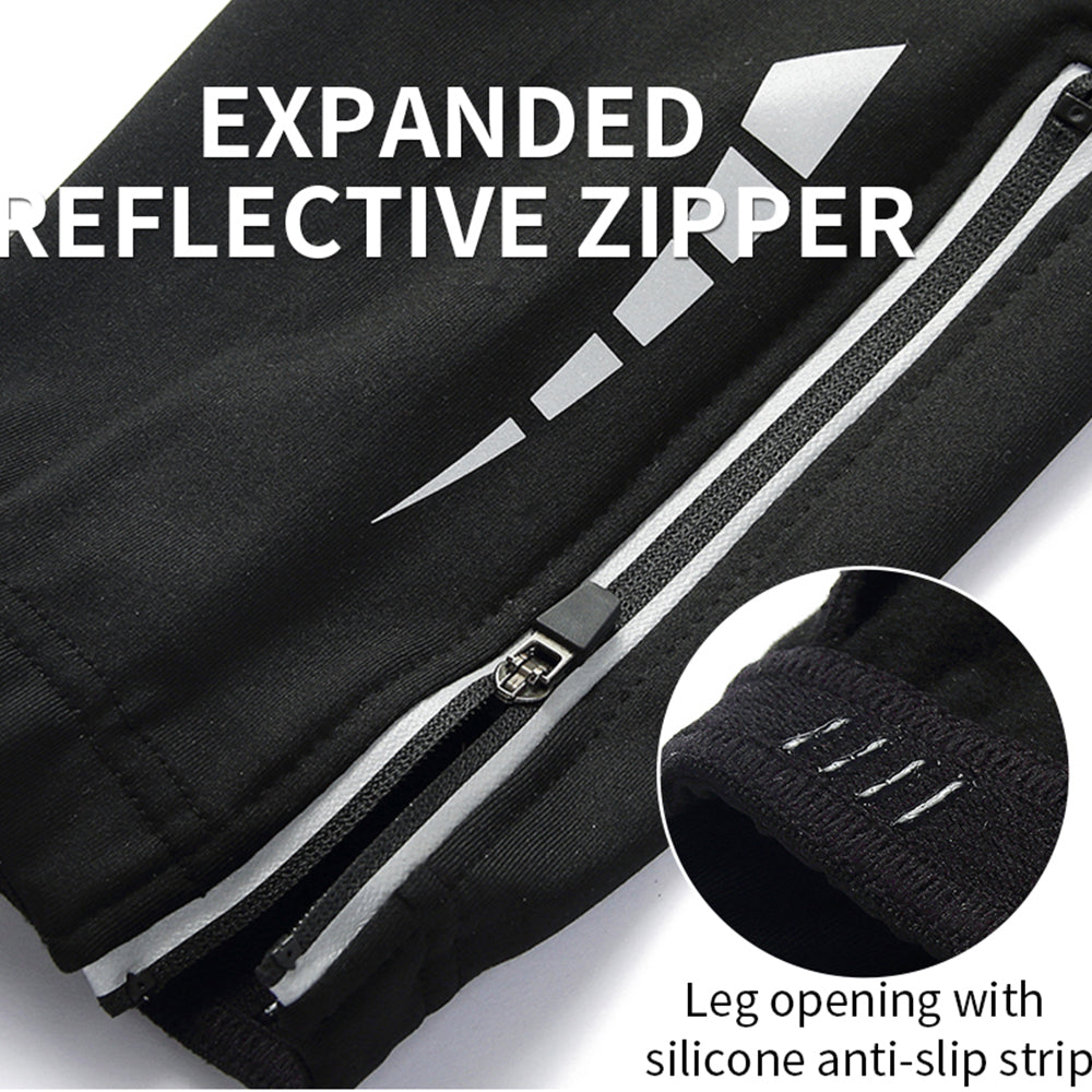 Men’s Winter Thermal Padded Cycling Tights – Road Bike Pants