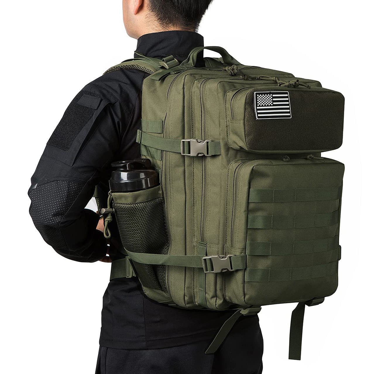 Outdoor Waterproof Men's Military Tactical Backpack 25L