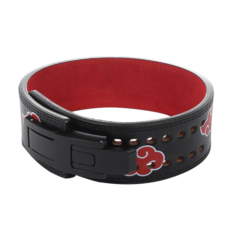 13mm Leather Weightlifting Belt with Buckle | Belt for Men Strength Training