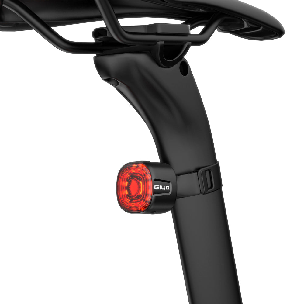 Smart Brake Sensing Rear Bike Light – USB Rechargeable Waterproof Tail Light for Night Riding