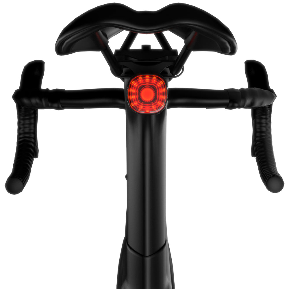 Smart Brake Sensing Rear Bike Light – USB Rechargeable Waterproof Tail Light for Night Riding