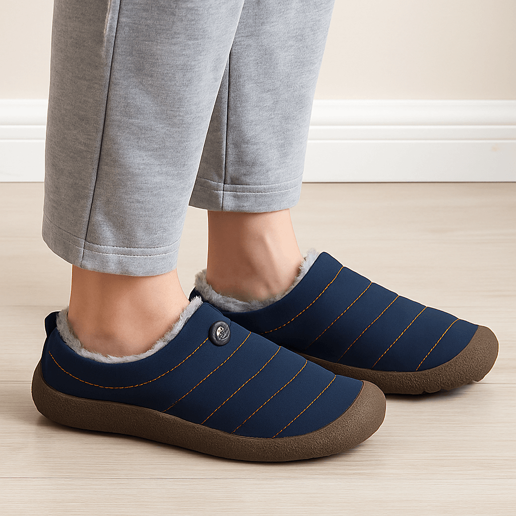 Unisex Ergonomic Warm Slippers – Natural Arch Support