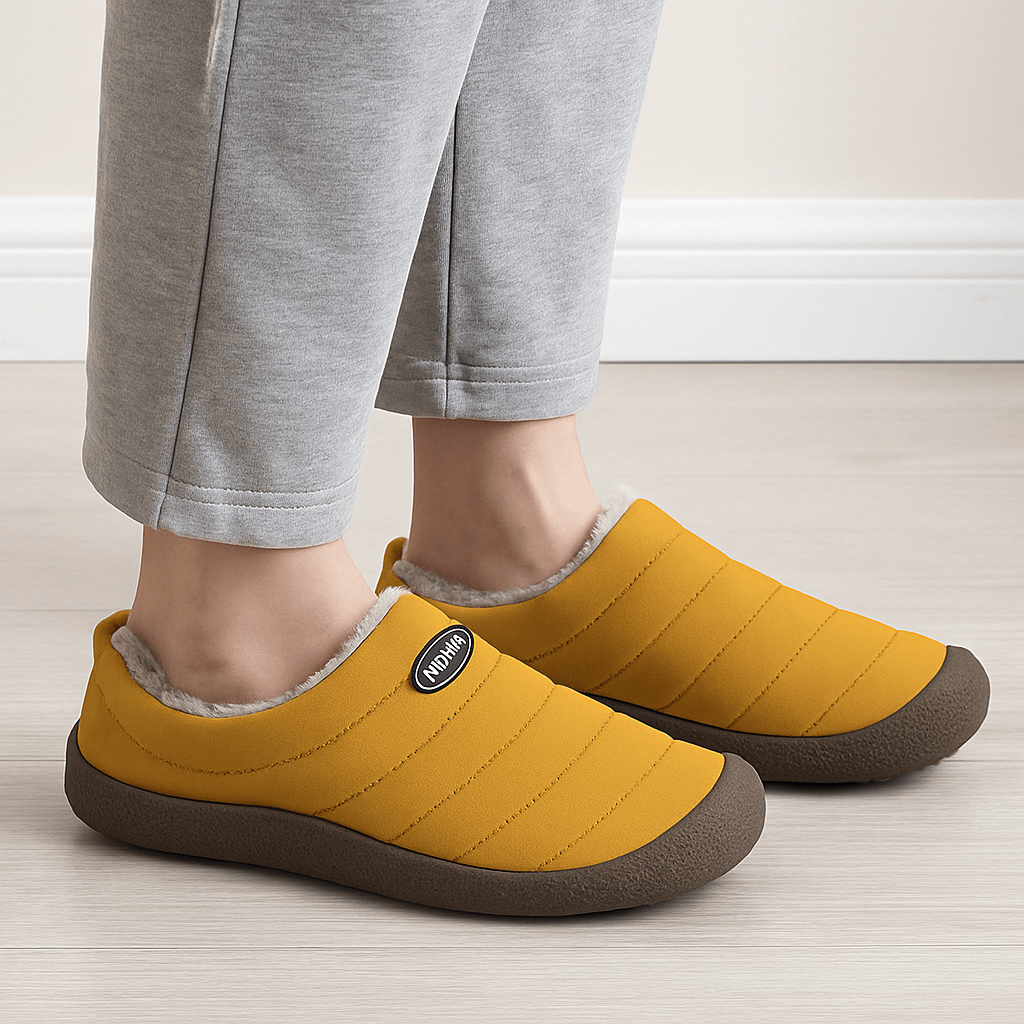 Unisex Ergonomic Warm Slippers – Natural Arch Support
