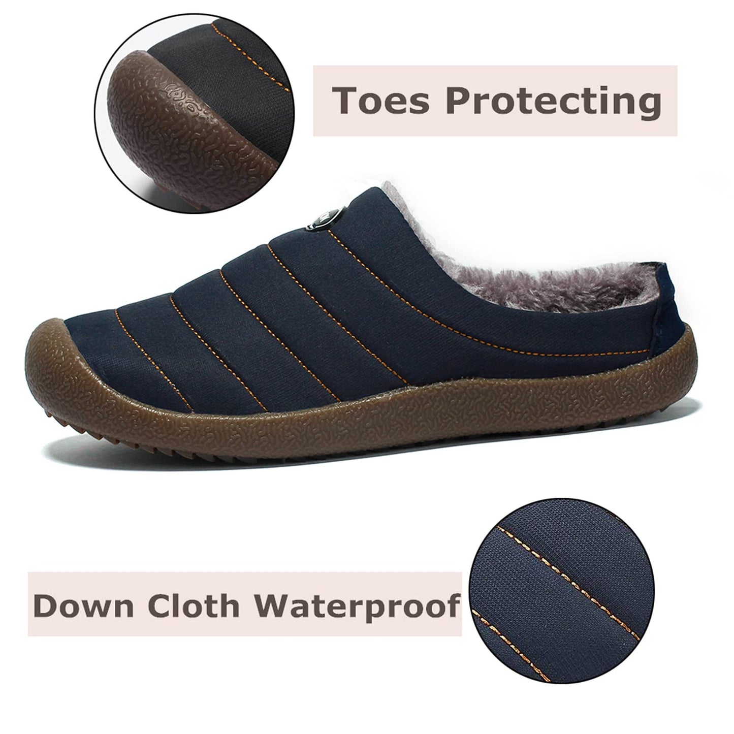 Unisex Ergonomic Warm Slippers – Natural Arch Support