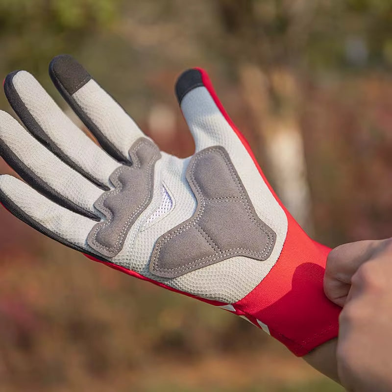 Winter Cycling Gloves – Warm Full Finger Touchscreen Gloves for MTB & Road