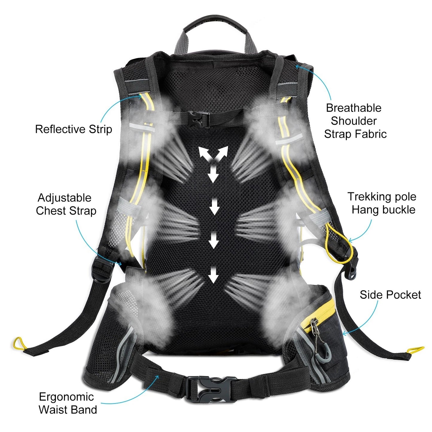 10L Waterproof Cycling Backpack – Lightweight Hydration Pack