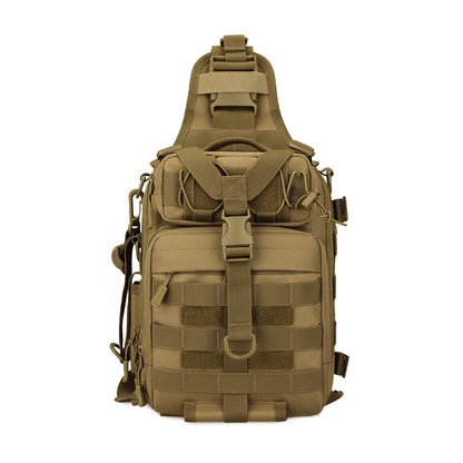 15L Tactical Sling Bag - Molle Multifunctional Crossbody Bag for Outdoor