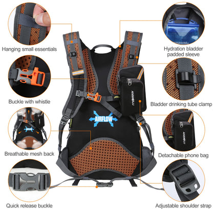 18L Waterproof Lightweight Cycling Rucksack Bike Backpack