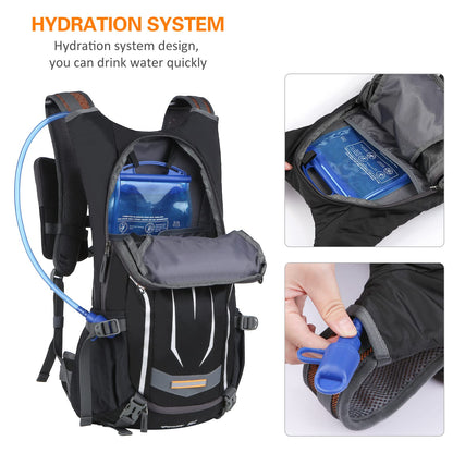 18L Waterproof Lightweight Cycling Rucksack Bike Backpack