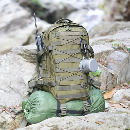 20L Outdoor Tactical Assault Pack – Water Repellent MOLLE Small Travel Backpack