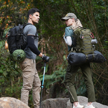 20L Outdoor Tactical Assault Pack – Water Repellent MOLLE Small Travel Backpack