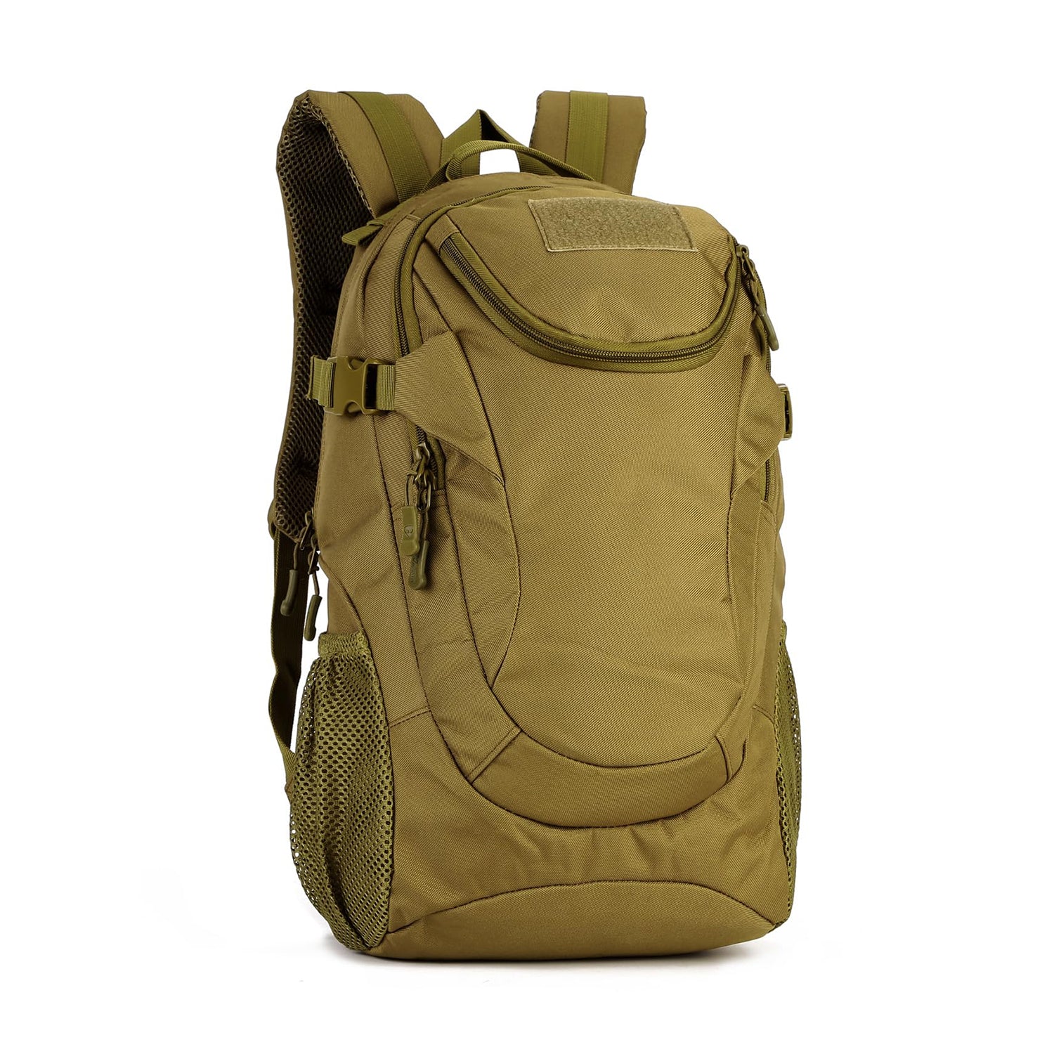 25L Tactical Rucksack, MOLLE School Bag, Waterproof Outdoor Sports Daypack