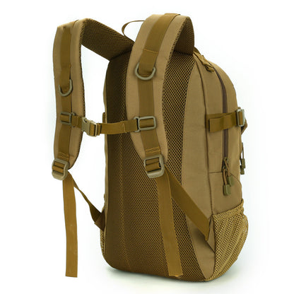 25L Tactical Rucksack, MOLLE School Bag, Waterproof Outdoor Sports Daypack