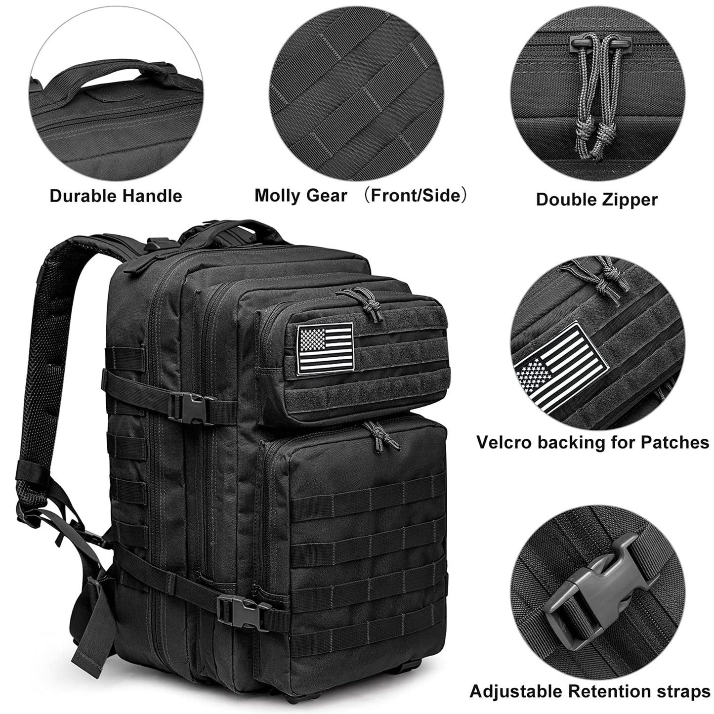 Archon Elite 45L Military Tactical Backpack | Molle Outdoor Assault Pack