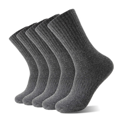 5 Pairs Women’s Thermal Socks – Warm & Thick Winter Socks, Soft and Breathable