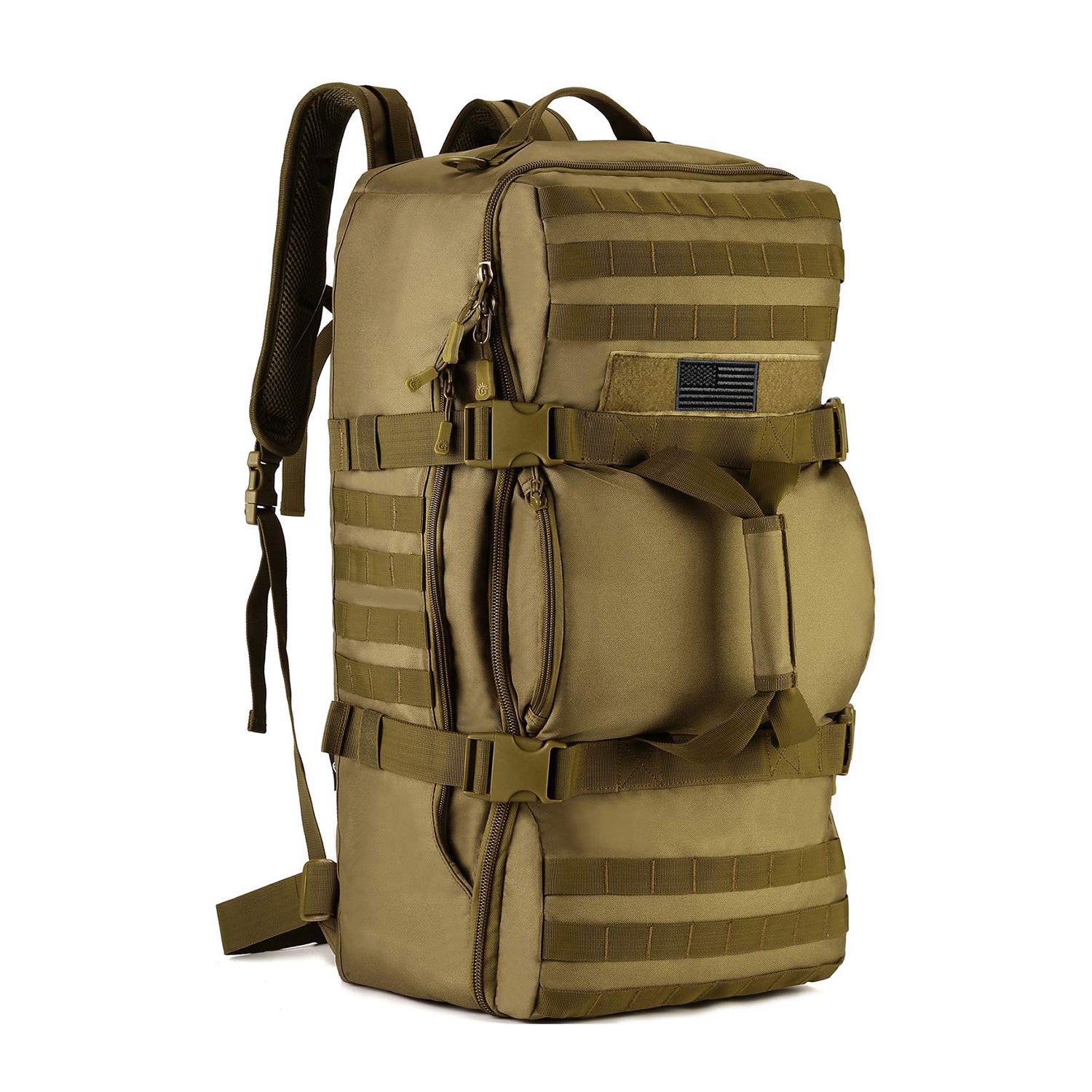 60L Tactical Travel Backpack – Military MOLLE Duffel Bag for Outdoor Gear & Equipment