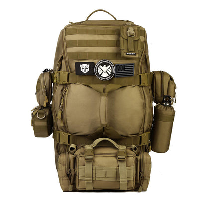 60L Tactical Travel Backpack – Military MOLLE Duffel Bag for Outdoor Gear & Equipment