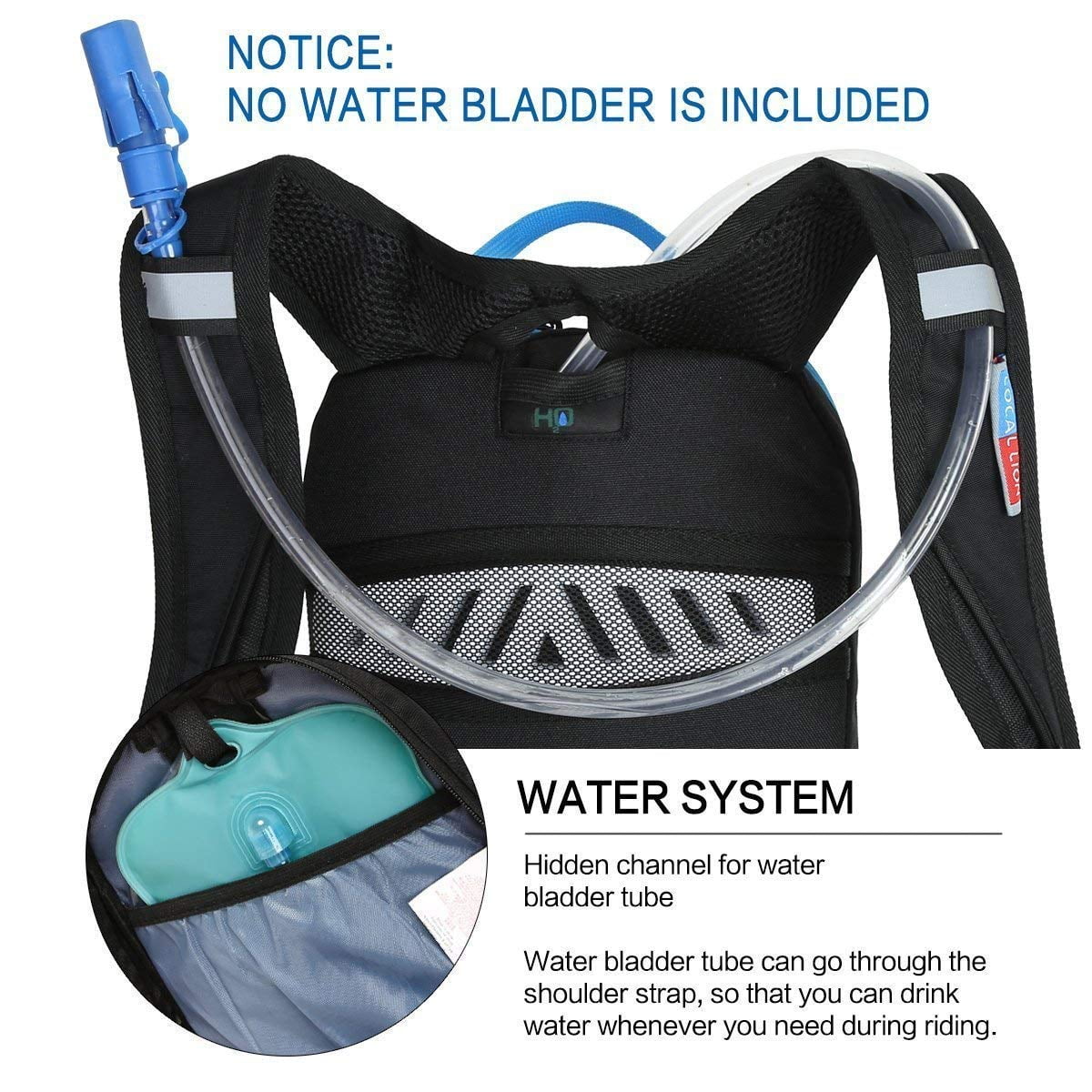 6L Lightweight Breathable Cycling Backpack – Multifunctional Outdoor Hiking Daypack