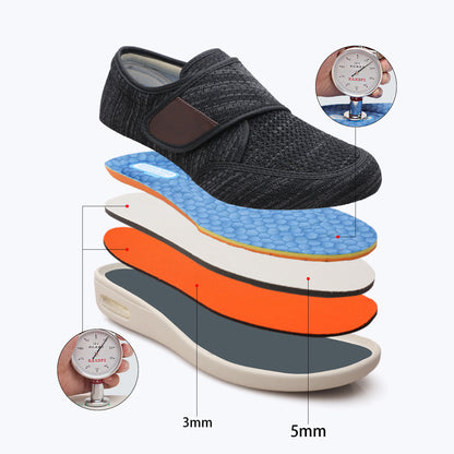 Adjustable Closure Lightweight Orthopedic Walking Shoes