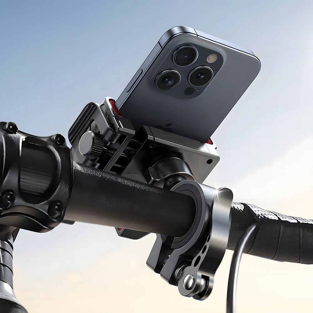 Bike Phone Mount – Anti-Shake & Shock-Absorbing Holder