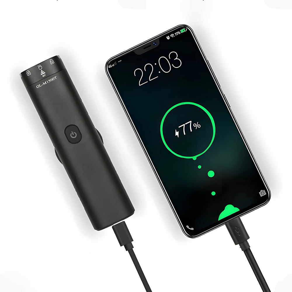 Bike Front Light – USB Rechargeable, Waterproof, Rotatable Head for Night Cycling