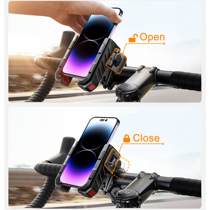Bike Phone Mount – Anti-Shake & Shock-Absorbing Holder