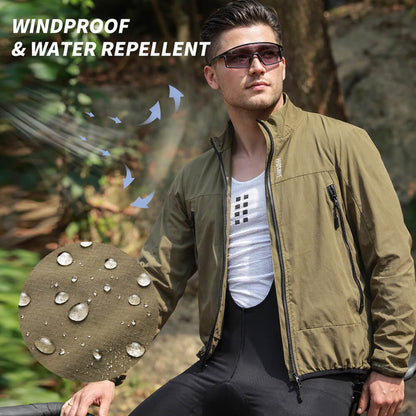 Breathable Cycling Jacket – Lightweight & Water-Repellent for Outdoor Activities