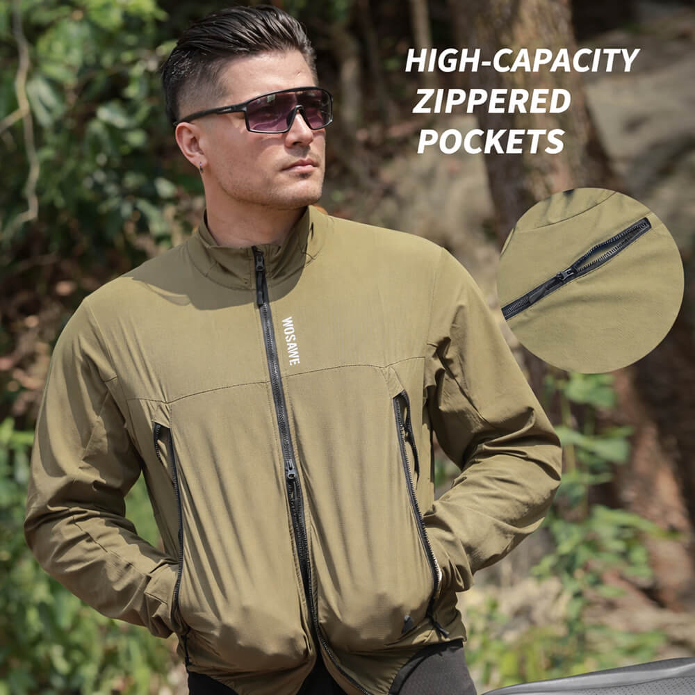 Breathable Cycling Jacket – Lightweight & Water-Repellent for Outdoor Activities