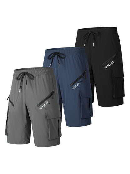 Breathable Quick-Dry Cycling Shorts – Multi-Pocket Bike Shorts for Summer Riding
