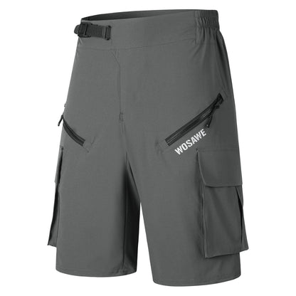 Breathable Quick-Dry Cycling Shorts – Multi-Pocket Bike Shorts for Summer Riding