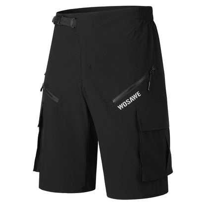 Breathable Quick-Dry Cycling Shorts – Multi-Pocket Bike Shorts for Summer Riding