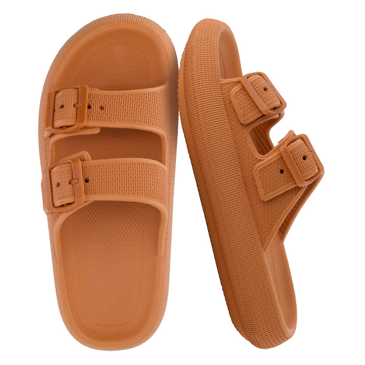 Cloud Cushion EVA Slides – Adjustable Buckle, Non-Slip & Lightweight Summer Sandals
