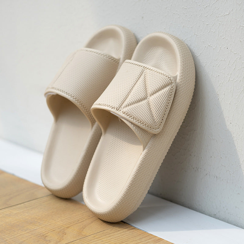 Cloud Slides – Adjustable Hook & Loop Strap with Comfort Support