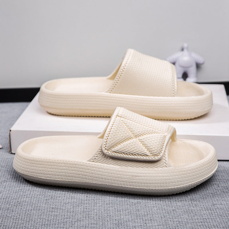 Cloud Slides – Adjustable Hook & Loop Strap with Comfort Support