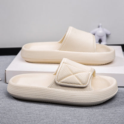 Cloud Slides – Adjustable Hook & Loop Strap with Comfort Support