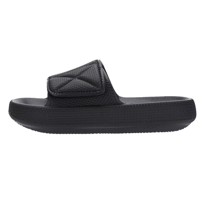 Cloud Slides – Adjustable Hook & Loop Strap with Comfort Support