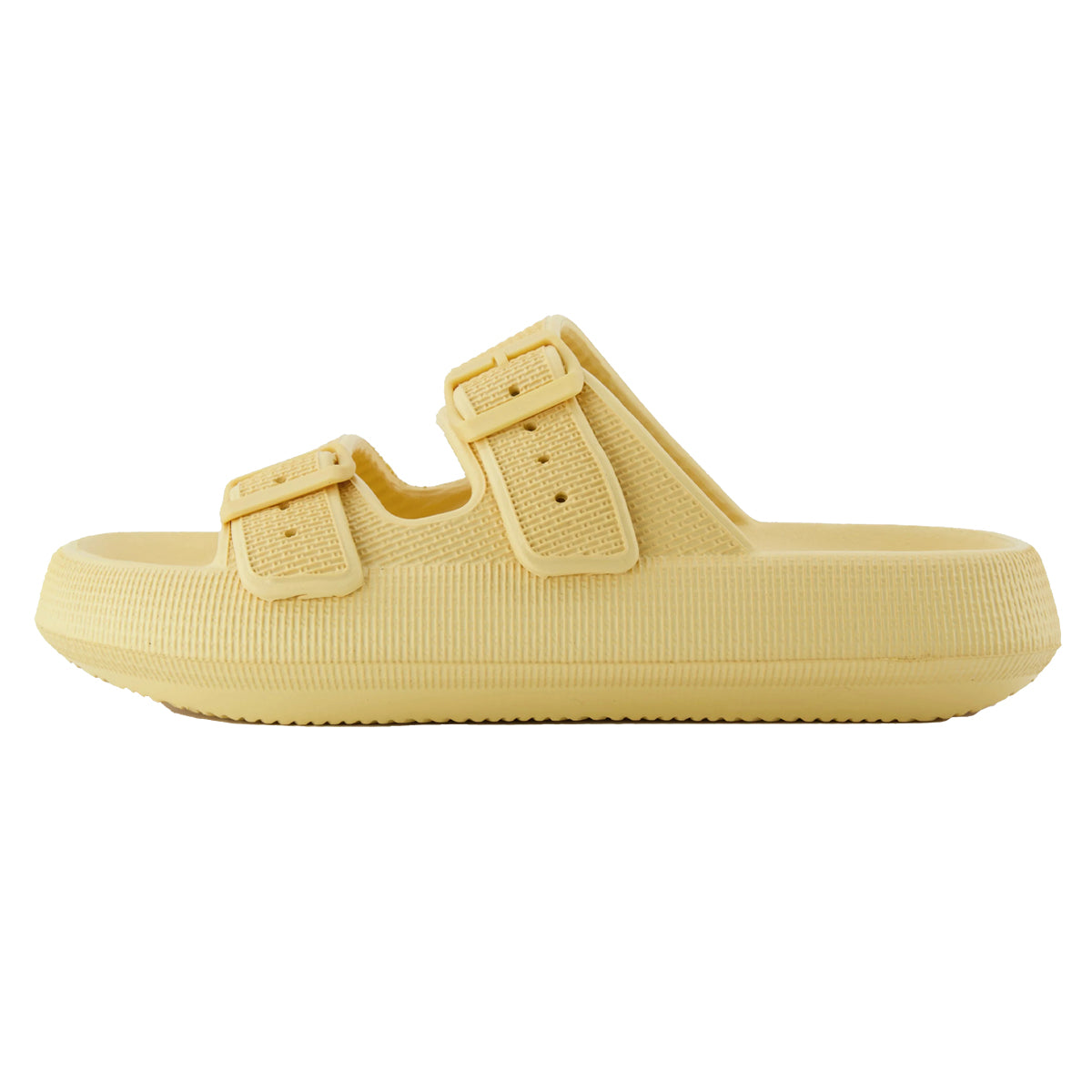 Cloud Cushion EVA Slides – Adjustable Buckle, Non-Slip & Lightweight Summer Sandals